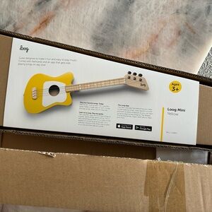 Loog Mini Yellow Guitar